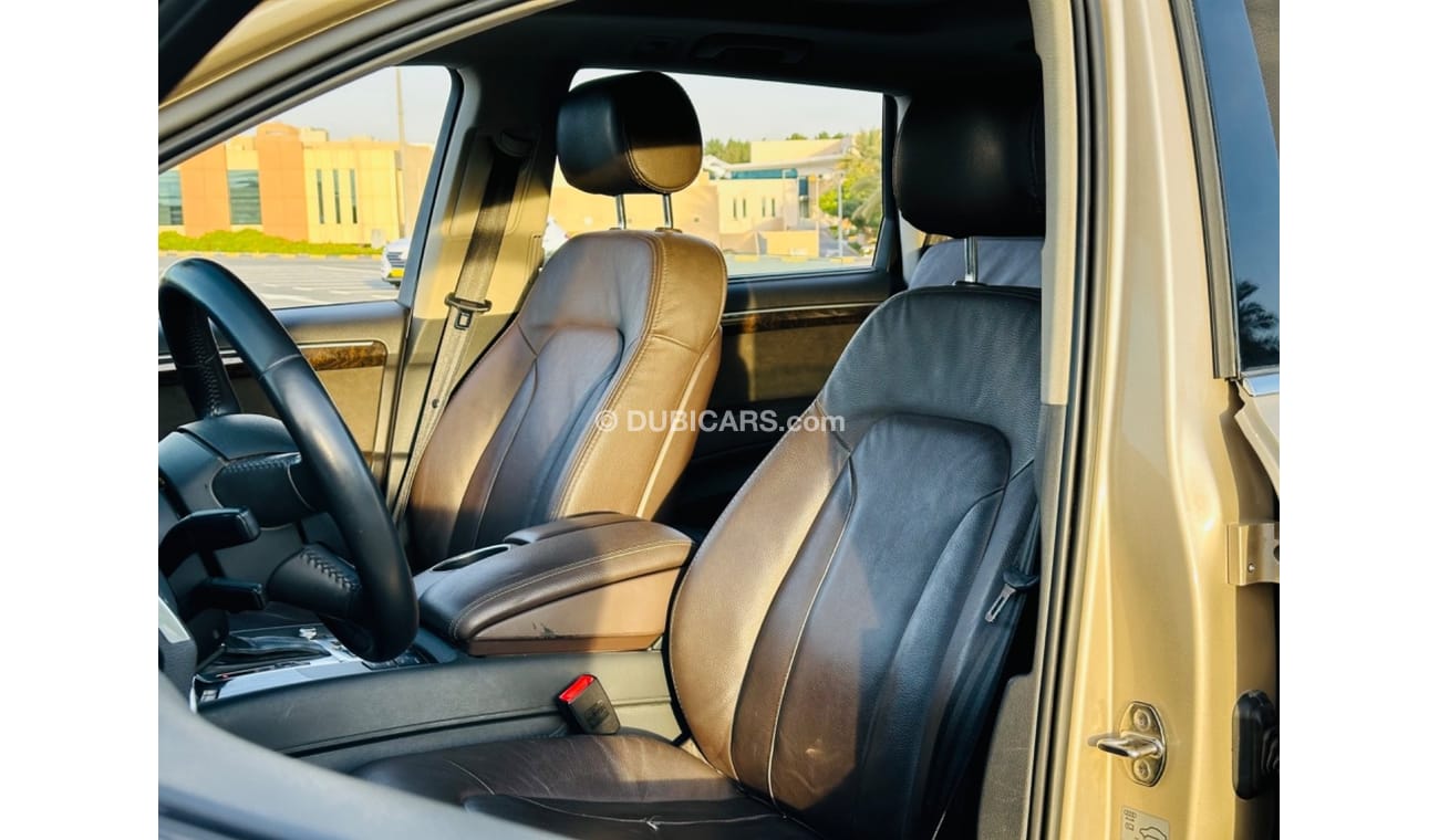 Audi Q7 TFSI quattro S-Line AUDI Q7 MODEL 2015 S LINE FULL OPTION