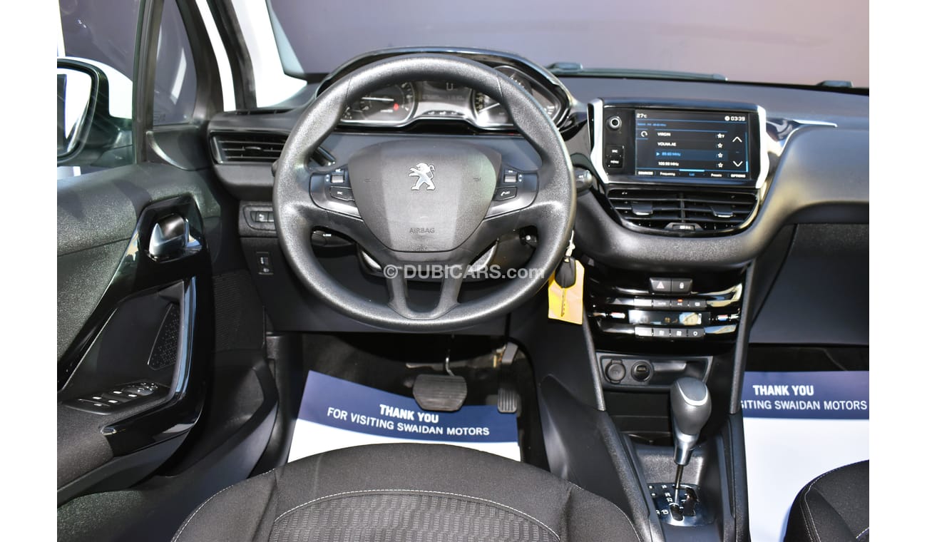 Peugeot 208 AED 449 PM | 1.6L ACTIVE GCC DEALER WARRANTY