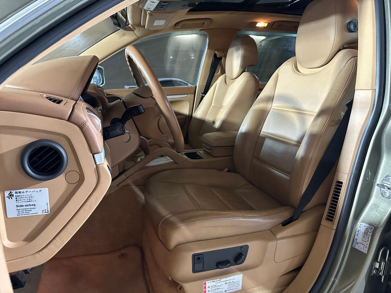 Porsche Cayenne PORSCHE CAYENNE S 2008 4.8L | RARE OLIVE GREEN EXTERIOR | PANORAMIC ROOF | BEIGE INTERIOR