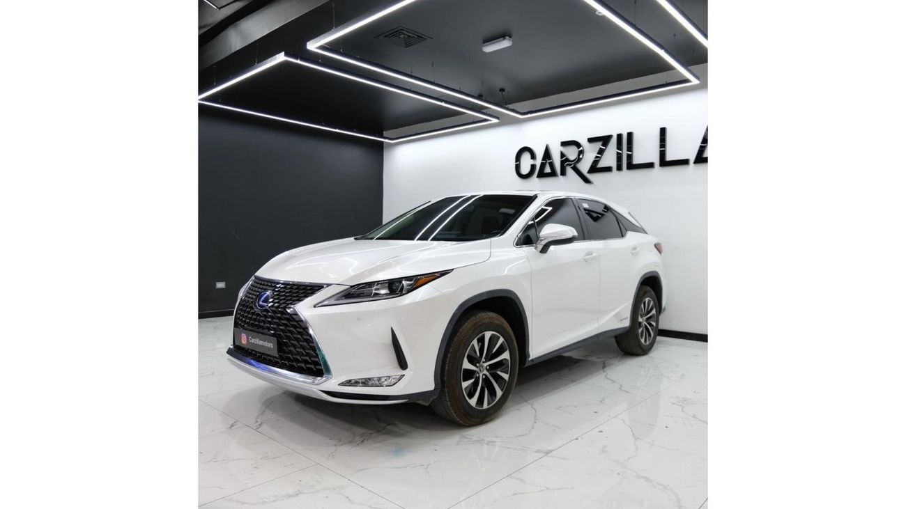 لكزس RX450h Platinum-GCC-Partial Agency Service-Accident Free-Excellent Condition