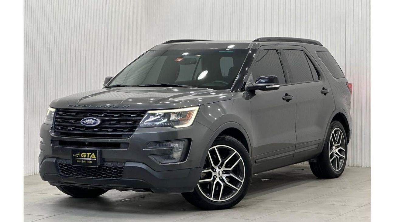 فورد إكسبلورر 2016 Ford Explorer Sport Ecoboost 4WD, Dec 2024 Ford (Al Tayer) Warranty, Full Service History, GCC