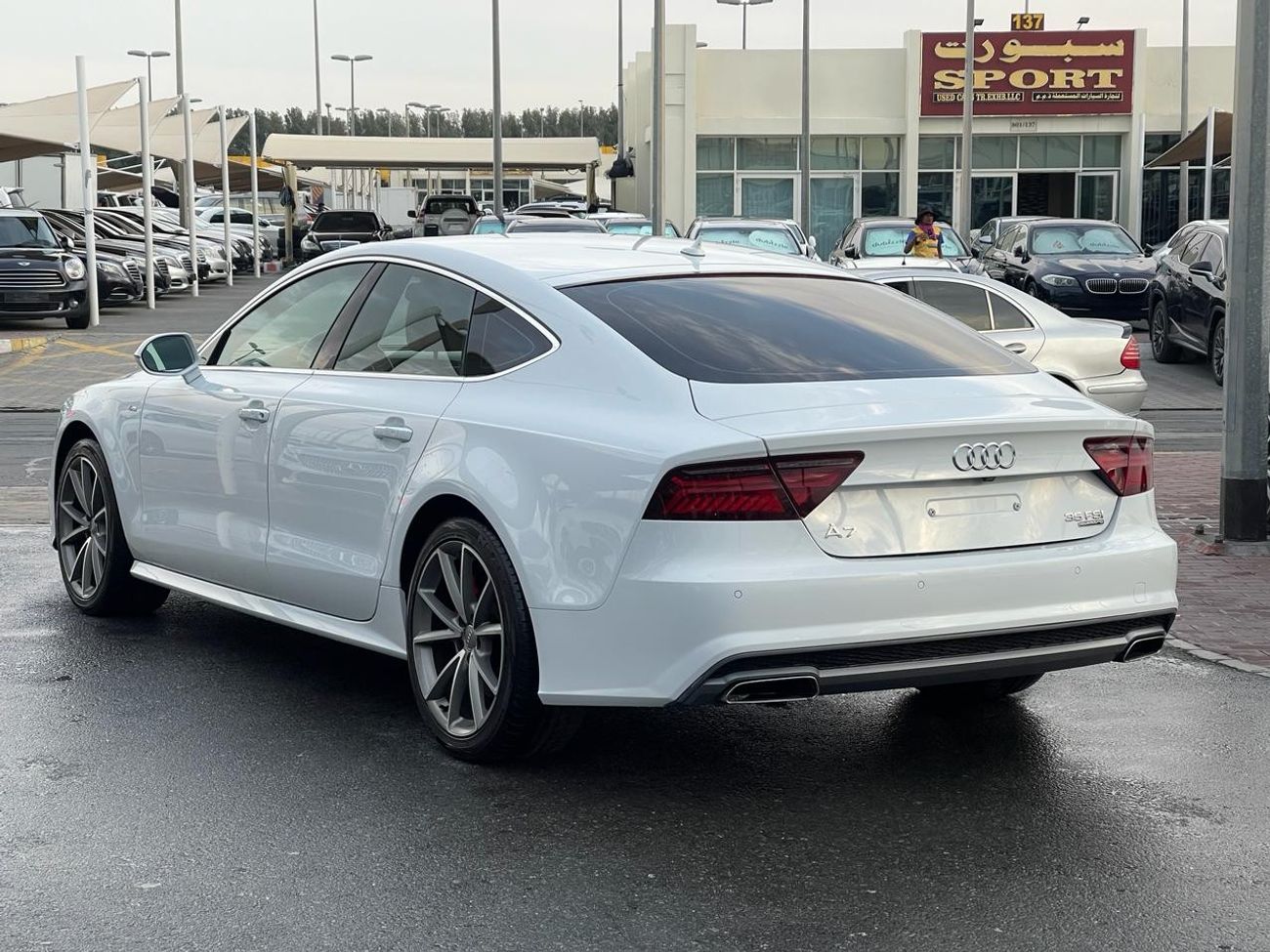 Audi A7 35 FSI quattro Audi A7 S line Super chard_Gcc_2017_Excellent_Condition _Full option
