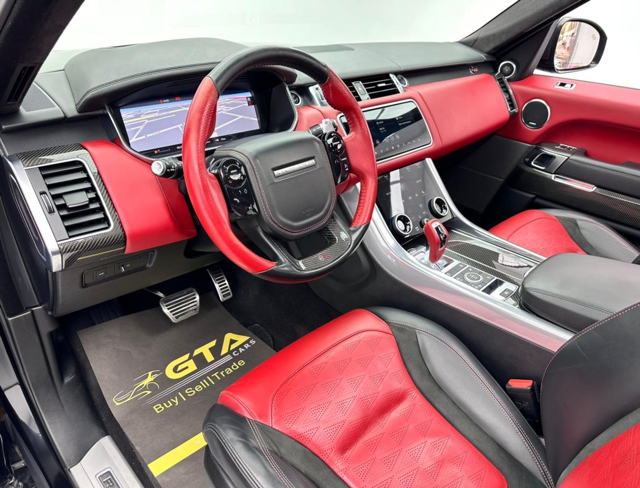 لاند روفر رينج روفر سبورت 2021 Range Rover Sport SVR, April/2026 Range Rover Warranty, Range Rover Full Service History, GCC