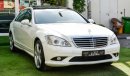 مرسيدس بنز S 350 كت AMG خليجى بانوراما - أبواب شفط -بصمة - رنجات - حساسات كاميرا شاشة بحالة ممتازة