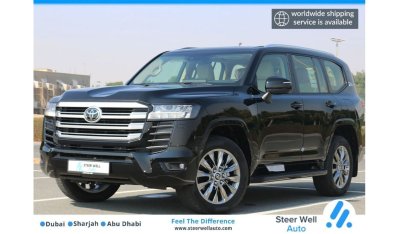 Toyota Land Cruiser 2022 | LC 300 VX 5DR SUV 3.5L TWIN TURBO A/T 4WD 70TH ANNIVERSARY EDITION - FULL OPTION WITH REAR IN