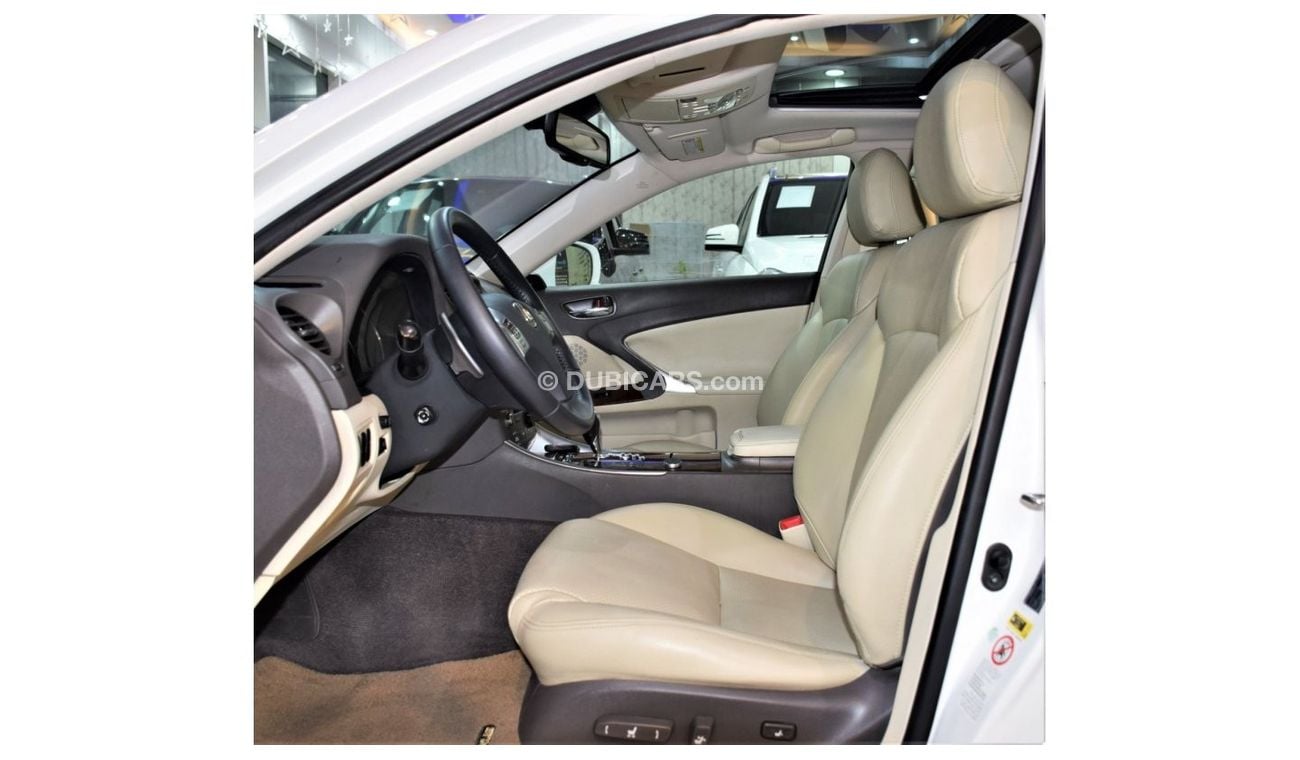Lexus IS300 EXCELLENT DEAL for our Lexus IS 300 ( 2012 Model! ) in White Color! GCC Specs