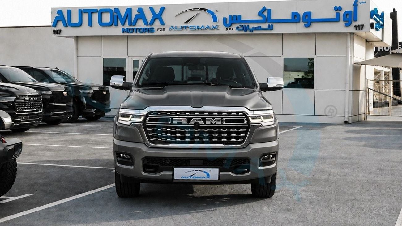رام 1500 (For Export , НА ЭКСПОРТ) PY 26/26 Limited Longhorn Crew Cab Hurricane H.O 3.0TT GCC Без пробега