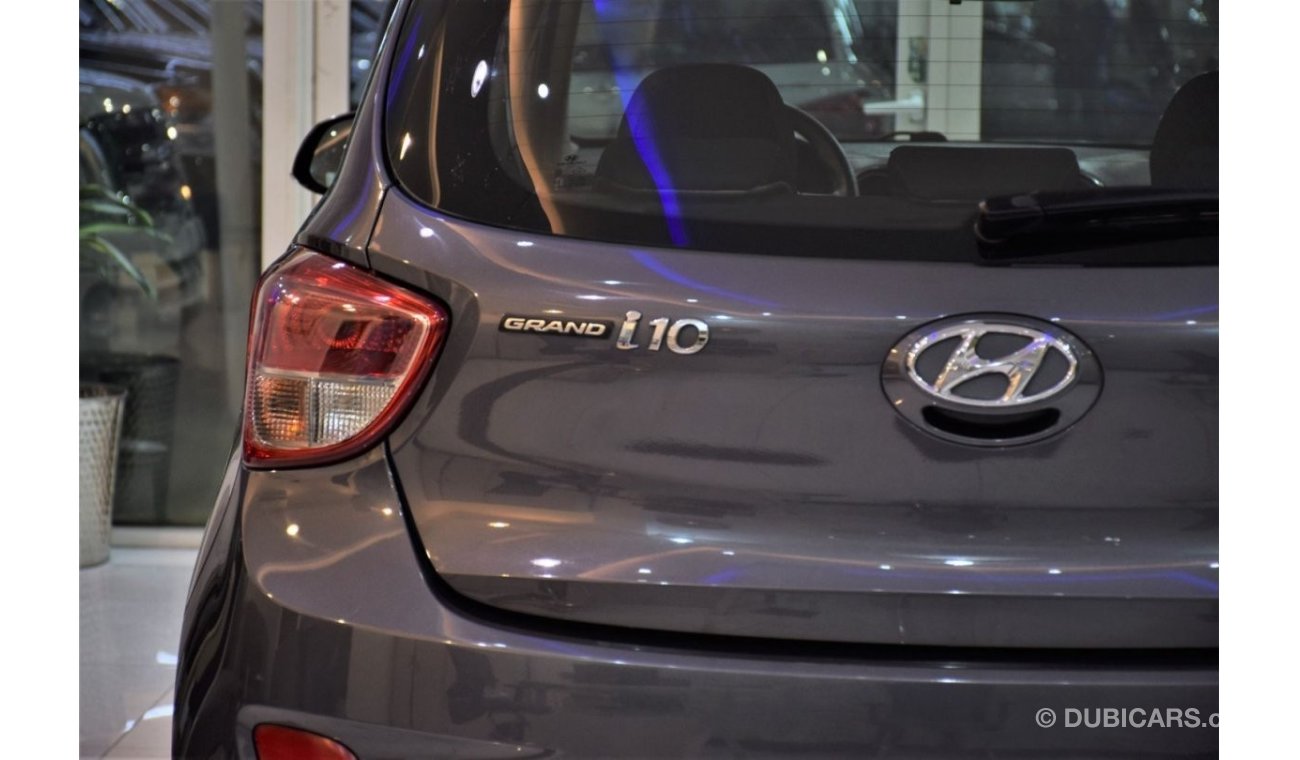 هيونداي جراند i10 EXCELLENT DEAL for our Hyundai Grand i10 1.2L 2016 Model!! in Grey Color! GCC Specs