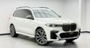 BMW X7 M50i 2022 BMW X7 M50i M-Sport, 2027 BMW Warranty + Service Pack, Full BMW Service History, 7 Seater, GCC