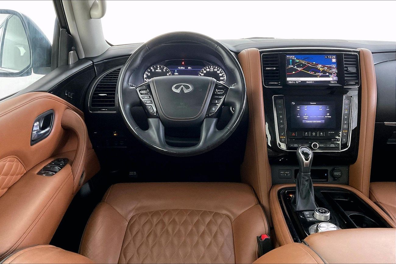 إنفينيتي QX80 Luxe Sensory ProActive - Black Edition | شامل الضمان | 0 ﺪﻔﻋﺓ ﺃﻮﻟﻯ