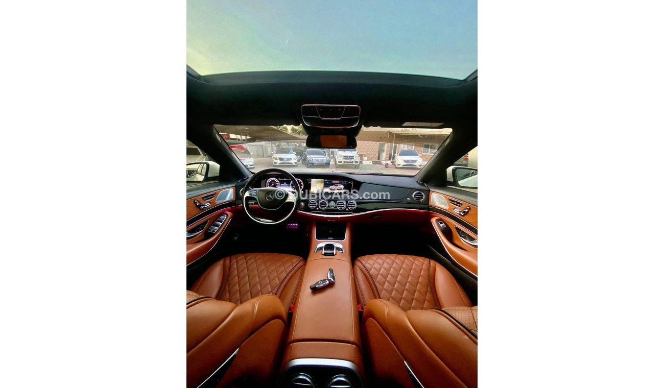 Mercedes-Benz S 550 Mercedes S550 Large Converted 2021 Model: 2015 Mileage : 126,000 K.M Price: 120,000 dirhams  Importe