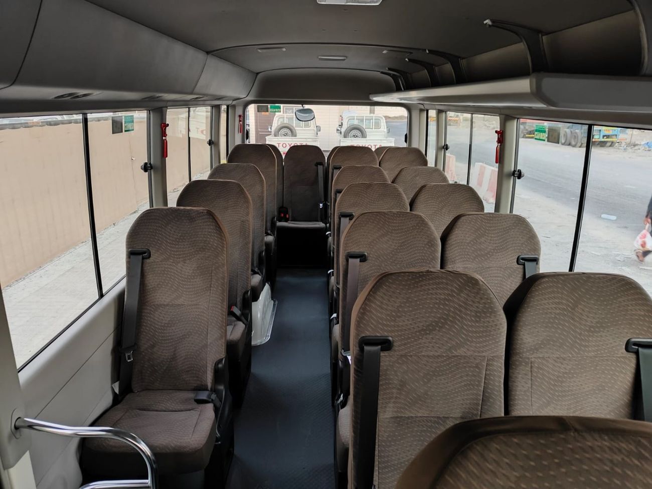 Toyota Coaster 2025 Toyota Coaster High-Roof 23-Seater (3-Point Seatbelts) 4.0L 4-Cyl Turbo Diesel M/T RWD (Auto Cl