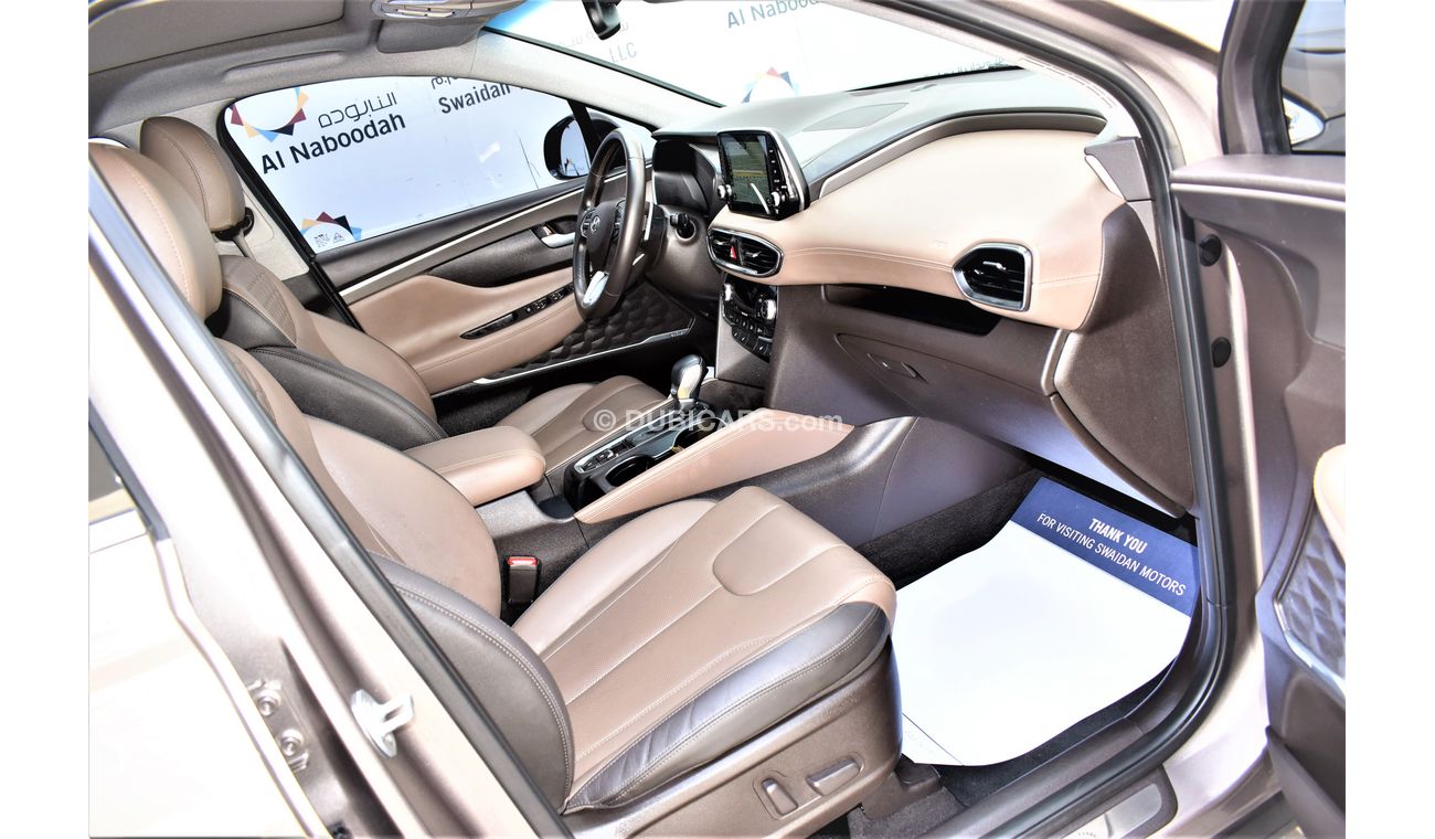 Used Hyundai Santa Fe AED 2154 PM 3.5L GLS V6 AWD GCC WARRANTY 2019