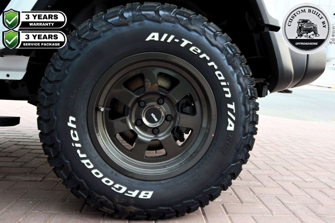 Jeep Wrangler Unlimited Sahara 2.0L A/T / 3 Years Dealer Warranty and 3 Years Dealer Service Package