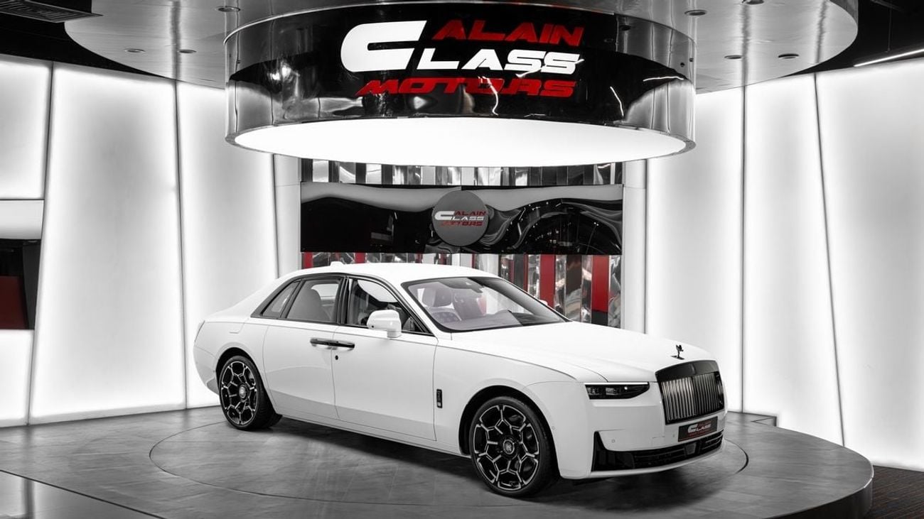 Rolls Royce Ghost Black Badge - 2026 - GCC - Under Warranty and Service Contract