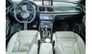 Audi RS Q3 2017 Audi RSQ3 / Warranty and Service Contract
