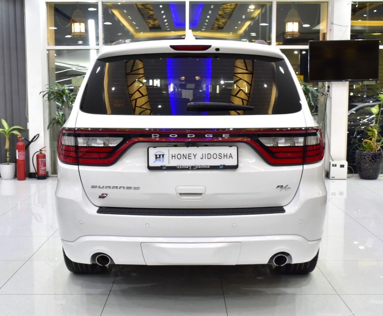 دودج دورانجو EXCELLENT DEAL for our Dodge Durango RT V8 ( 2018 Model ) in White Color GCC Specs