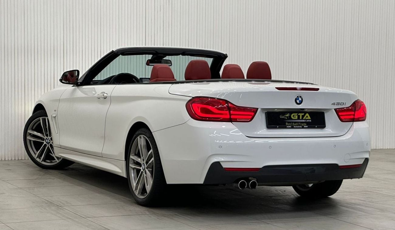BMW 430i M Sport 2018 BMW 430i M-Sport Convertible, 2026 BMW Service Pack, Warranty, Full Options, GCC