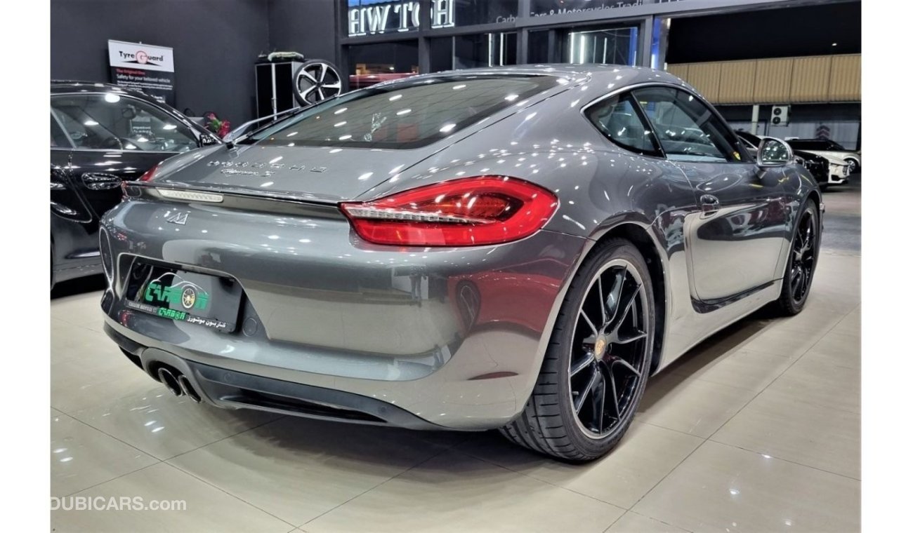 بورش كايمان أس SPECIAL SUMMER OFFER PORSCHE CAYMAN S 2014 GCC IN BEAUTIFUL SHAPE WITH A FULL SERVICE HISTORY FROM P