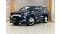 Cadillac Escalade CADILLAC -ESCALADE 2018 GCC BLUE with SEVICES HISTORY
