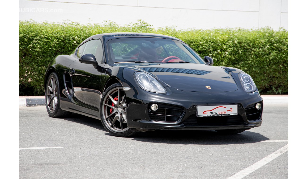 Porsche Cayman S 2015 - GCC - ASSIST AND FACILITY IN DOWN PAYMENT - 2255 AED/MONTHLY - 1 YEAR WARRANTY UNLIMITED KM