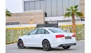 Audi S6 V8 | 2,114 P.M (4 Years) | 0% Downpayment | Full Option | Immaculate Condition