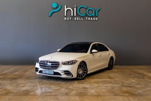 Mercedes-Benz S 450 4M 3.0L (367 HP) AED 3,928 P.M • 0% Downpayment • Mercedes-Benz S 450 AMG  • 1 Year Warranty