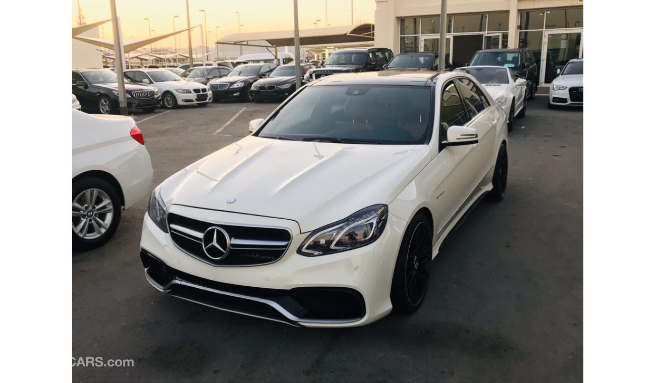 مرسيدس بنز E 350 مرسيدس E350 كت 63 موديل 2012  محول 2016  خليجي السياره فل اوبشن بانوراما شاشه وجلد وكاميرا خلفيه