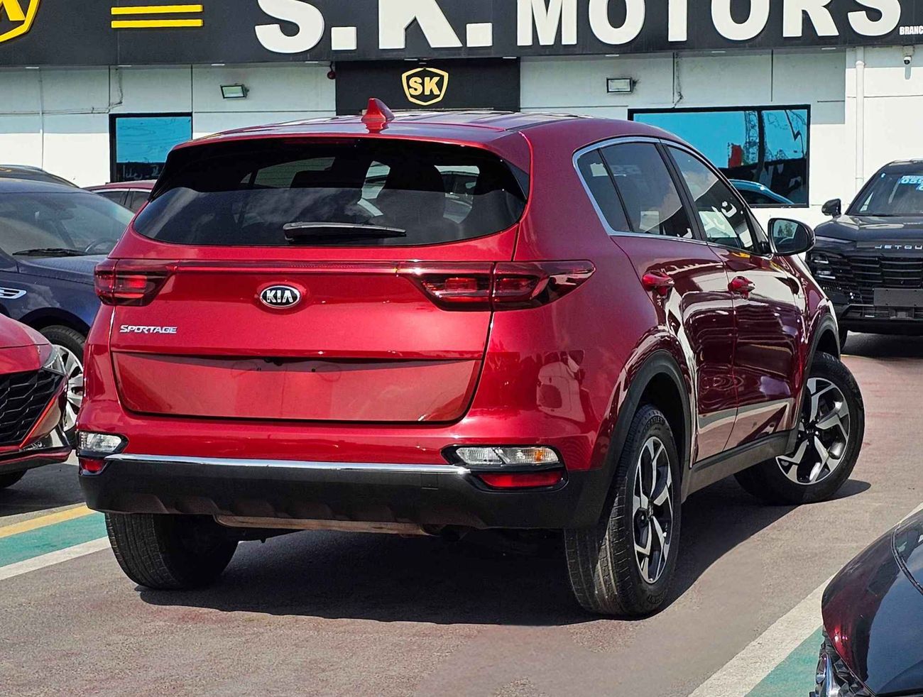 كيا سبورتيج LX // 659 AED Monthly // MID OPT // ORG AIRBAG (LOT # 37452)