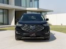 Ford Edge FORD EDGE 2.0L V4 ECOBOOST V4 A/T | 2019 | GCC SPECS | BLACK EXTERIOR | AED 640 per month