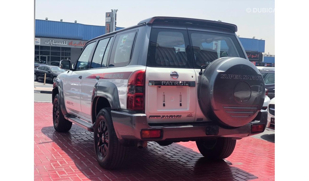 نيسان باترول سوبر سفاري FULLY LOADED 2019 GCC SINGLE OWNER WITH AGENCY SERVICE WARRANTY IN MINT C