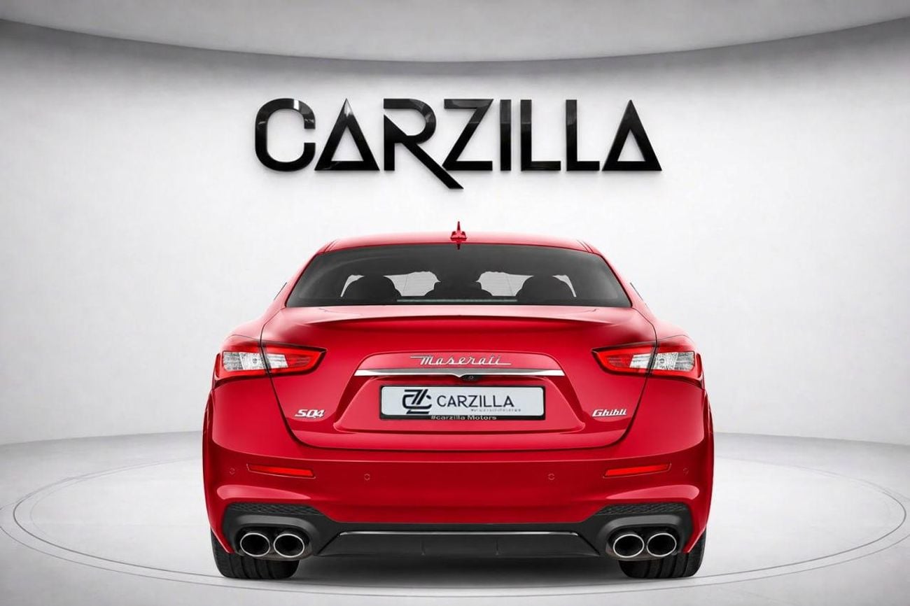 مازيراتي جيبلي S Q4 l Full Option | GCC Specs | AED 1,330 / Monthly