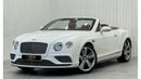 بنتلي كونتيننتال جي تي سي 2016 Bentley Continental GTC V8S Convertible, Full Service History, Excellent Condition, GCC