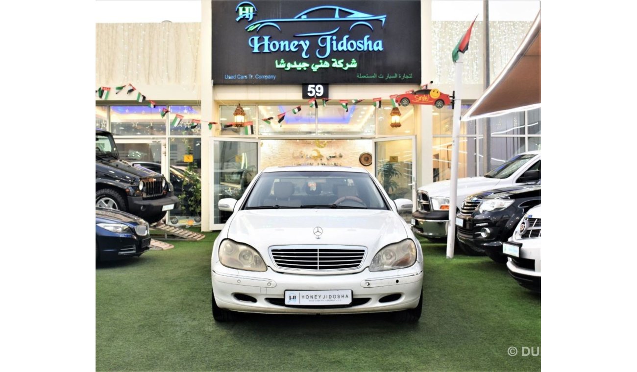 مرسيدس بنز S 350 "( AS IT IS )" Mercedes Benz S350 2001 Model!! in White Color! GCC Specs