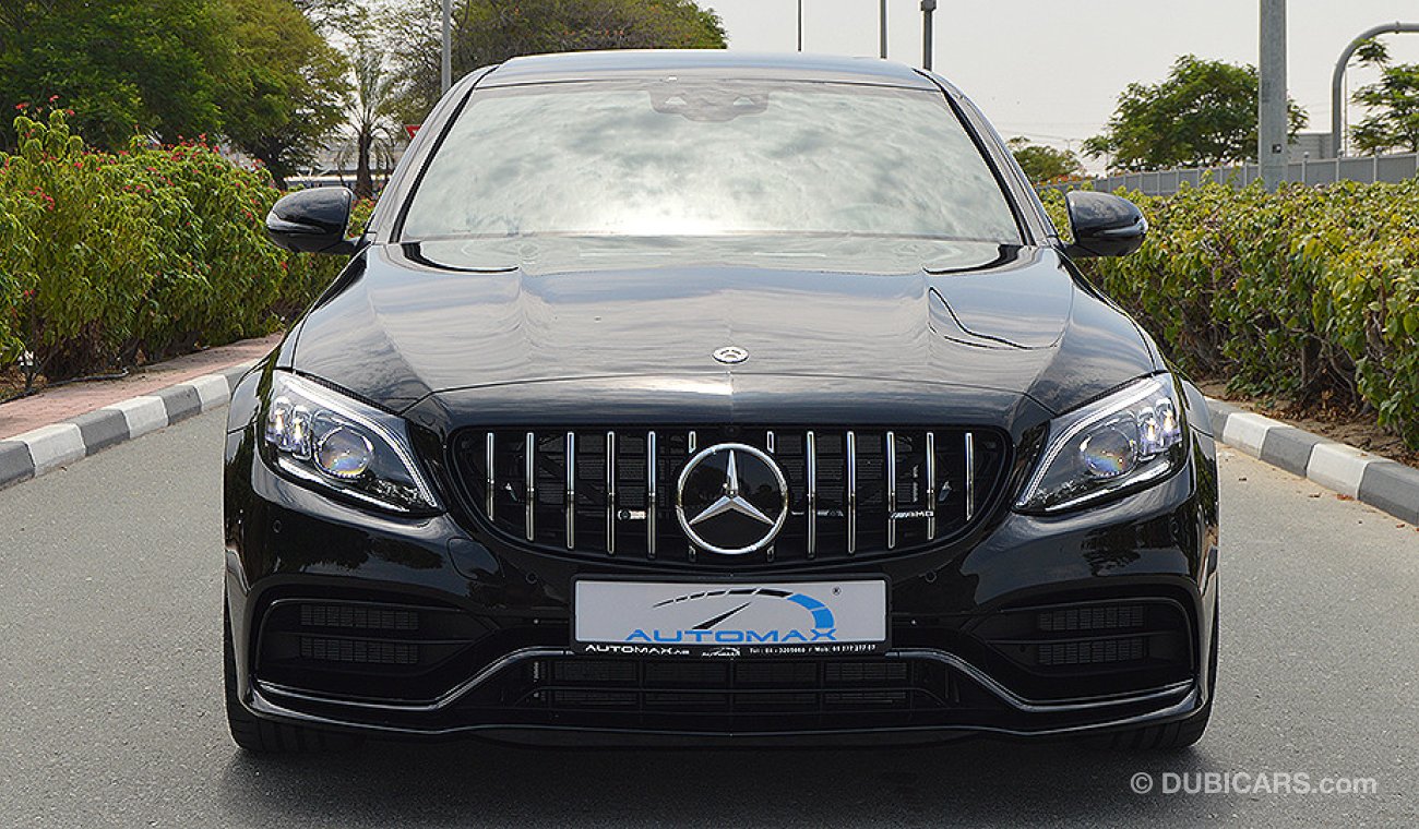 Mercedes-Benz C 63 AMG 2019, 4.0L V8 Biturbo, GCC, 0km with 2 Years Unlimited Mileage Warranty + 60K km Free Service at EMC