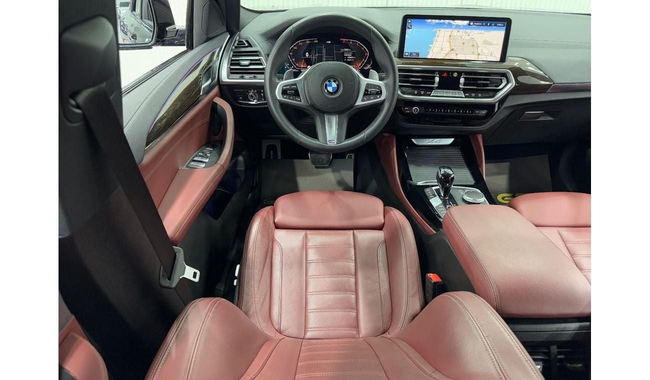 بي أم دبليو X4 xDrive 30i M Sport 2.0L 2022 BMW X4 xDrive30i M-Sport, Sep 2027 BMW Warranty + Service Pack, Low Kms