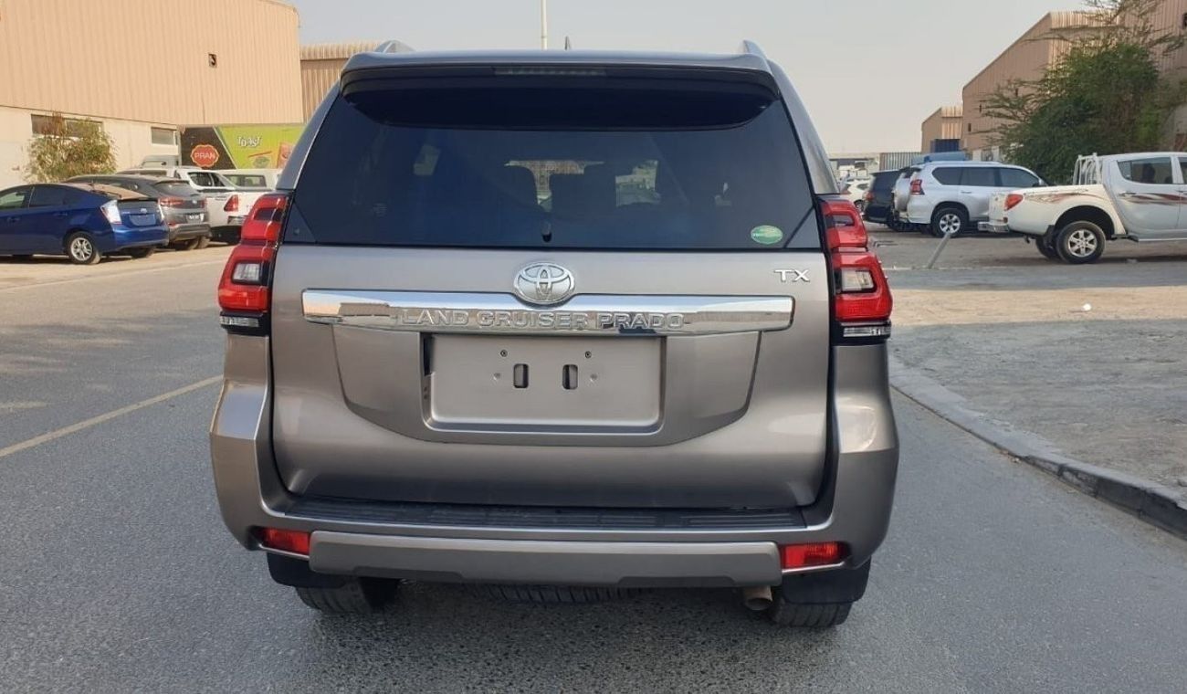 Toyota Prado RHD Diesel full option 7 seats leather seats electric seats with sunroof facelifted from inside and