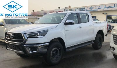 تويوتا هيلوكس 2.4L DIESEL / M/T / DVD CAMERA / REAR A/C WITHOUT ALLOY WHEELS WIDE BODY (CODE # 4144)