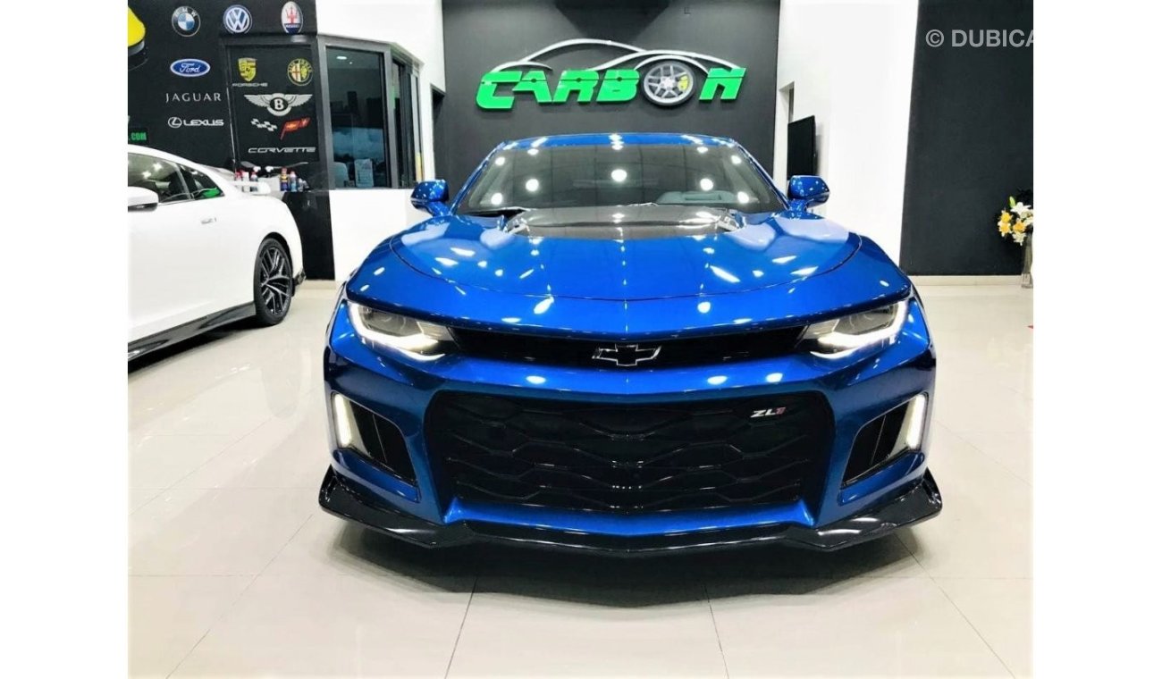 Chevrolet Camaro CHEVROLET CAMARO ZL1 2018 GCC CAR WITH FULL SERVICE HISTORY WARRANTY TILL 2024 ORIGINAL PAINT