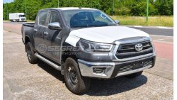 Toyota Hilux 2021 Toyota Hilux DC 2.4 TDSL 4WD MT Wide body with Auto AC ( Gray & Silver ) Ex Antwerp