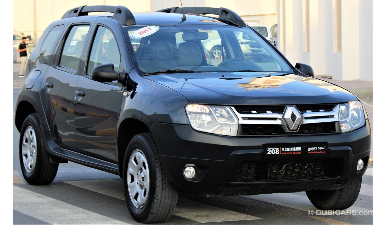 Renault Duster Renault Duster 2017 GCC in excellent condition without accidents, very clean from inside and outside