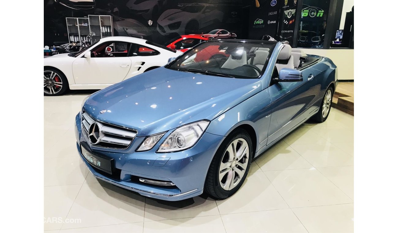 Mercedes-Benz E 250 CABRIOLET - 2012 - GCC -ONE YEAR WARRANTY