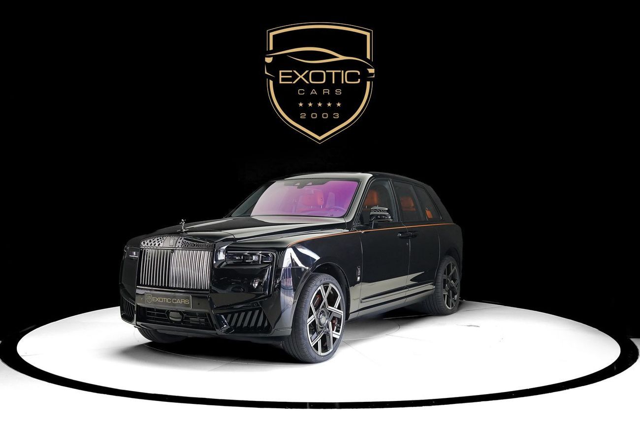 Rolls Royce Cullinan BLACK BADGE FACELIFT