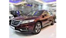 هوندا كروستور AMAZING Honda CrossTour 4WD TOURING 2014 Model!! in Maroon Color! GCC Specs