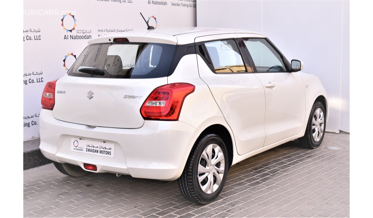 Suzuki Swift GL 1.2L 2018 GCC DEALER WARRANTY