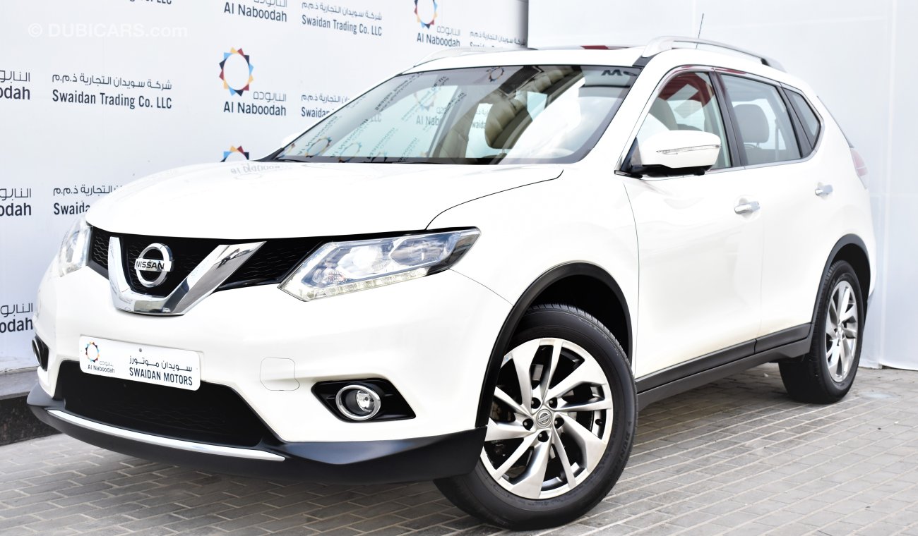 Nissan X-Trail 2.5L SL AWD 2017 GCC SPECS DEALER WARRANTY