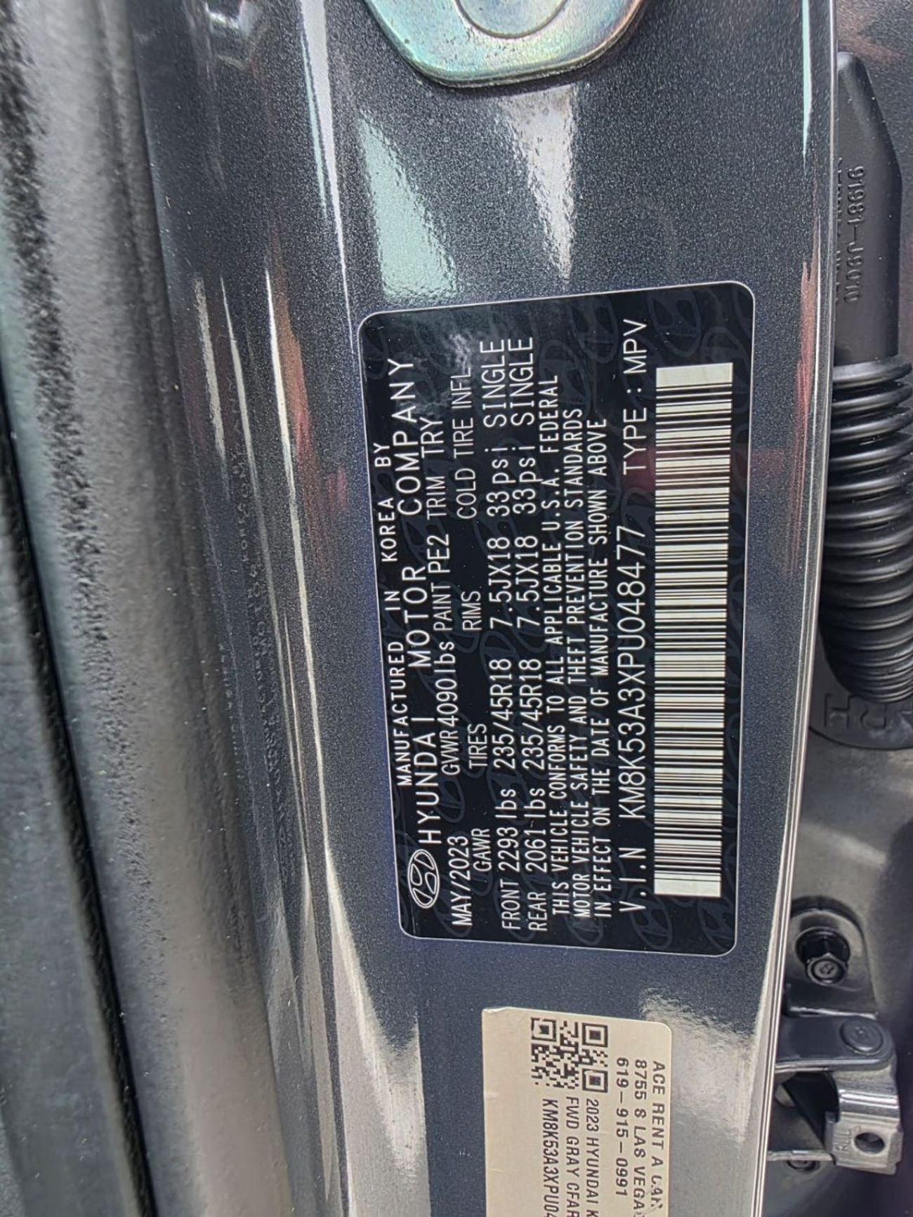 Hyundai Kona 1.6 Limited Turbo Sunroof, Push button, original leather seats and Parking sensors