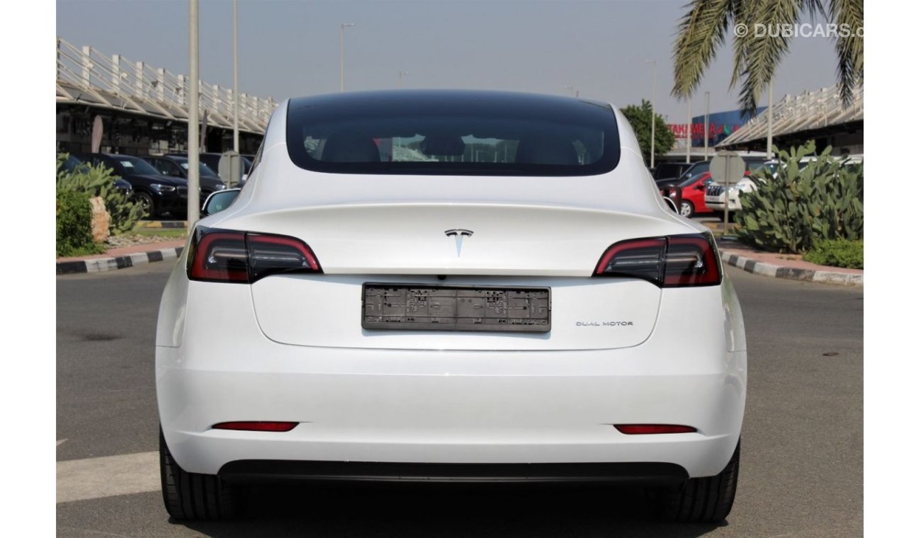 Tesla Model 3 LONG RANGE AWD DUAL MOTOR 2023 GCC BRAND NEW WITH TESLA AGENCY WARRANTY PACKAGE