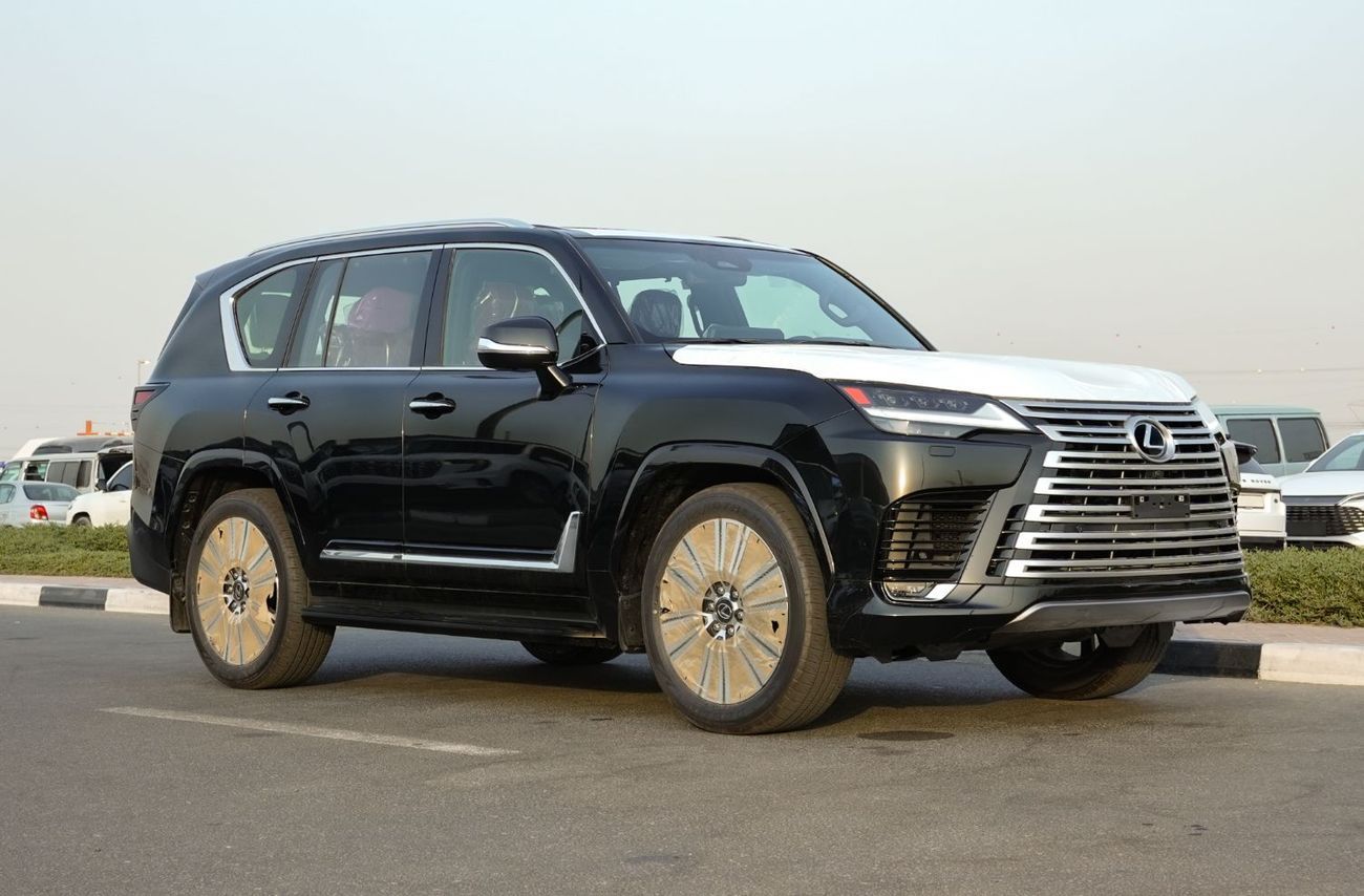 لكزس LX 700h 2025 Lexus LX700h Signature 3.5L AT Hybrid 7Seats (Black-Red)