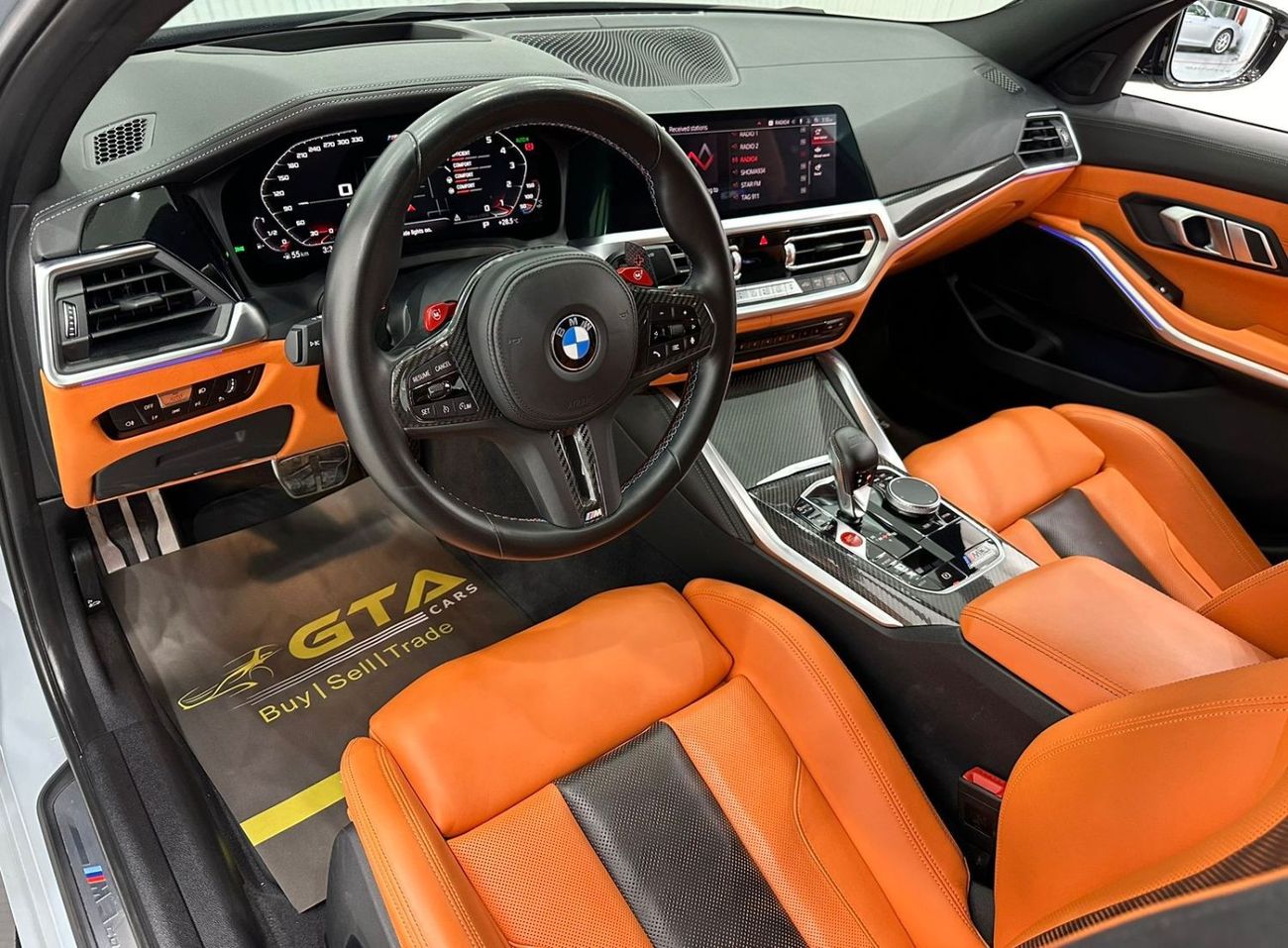 BMW M3 2022 BMW M3 Competition XDrive, FEB 2027 BMW Warranty + Service Contract, GCC